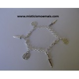 Pulseira - Athame & Pentagrama 